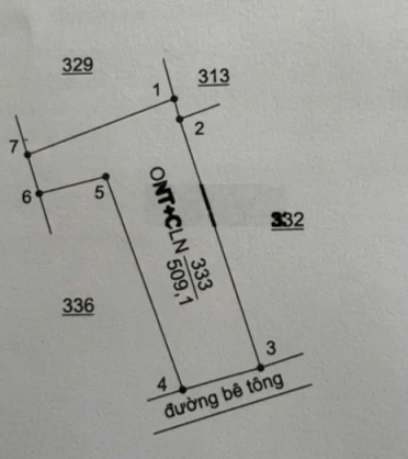 Bán đất tặng nhà 500m2 full thổ cư