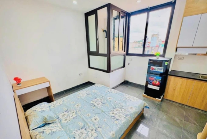 Bán CCMN Giải Phóng dòng tiền 60tr/tháng 6 tầng thang máy 10 phòng full đồ 50m2 ra mặt phố 12.9 tỷ