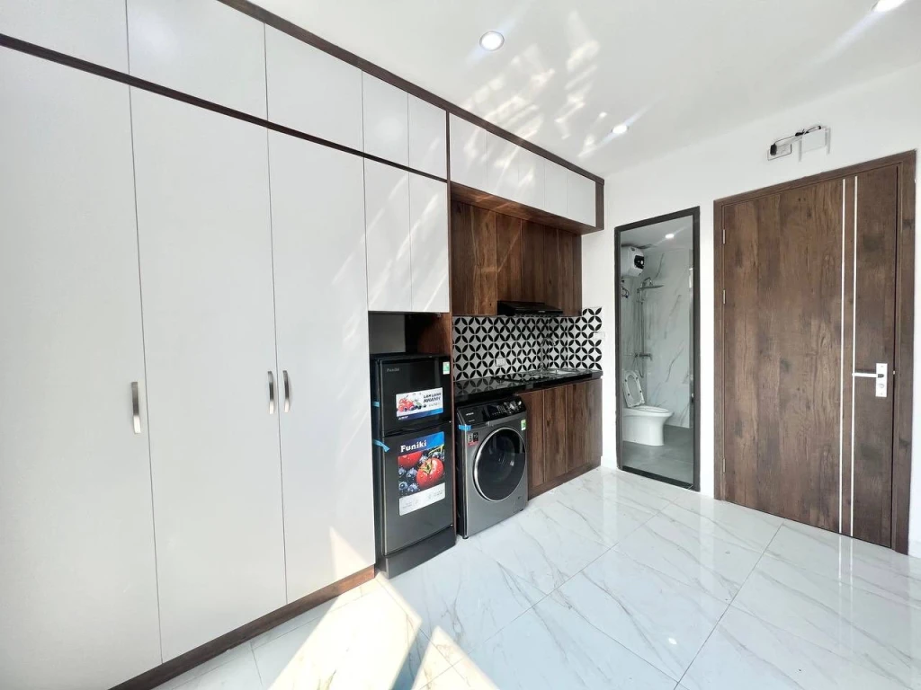 CĂN STUDIO ĐẦY ĐỦ NỘI THẤT - NGÕ 91 Ô ĐỒNG LẦM