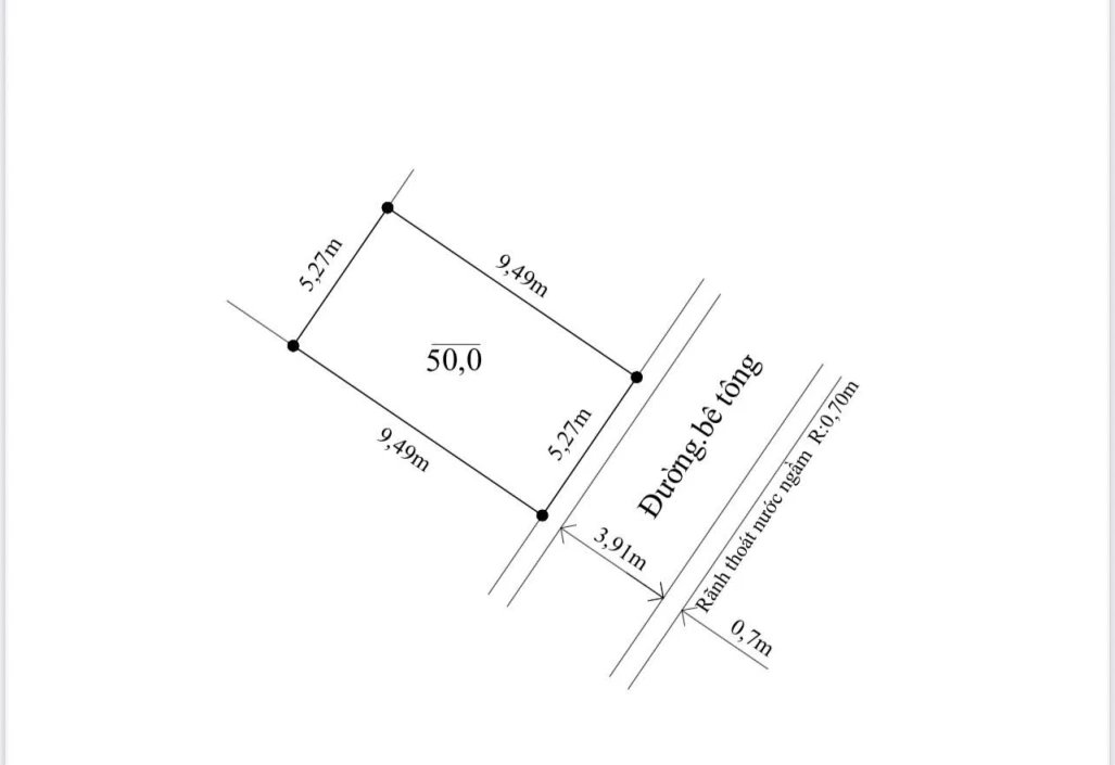 Chính chủ gửi bán lô đất Mặt Trục Xích Thổ - Hồng Thái - An Dương