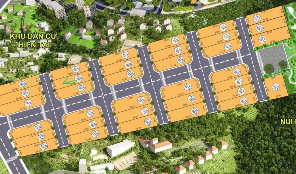 BÁN LÔ ĐẤT 2 MẶT TIỀN DT 100M2 TẠI ĐỒNG CHẰM ĐÔNG XUÂN GẦN TRƯỜNG SQ CHÍNH TRỊ VÀ ĐH QUỐC GIA,  GIÁ HƠN 3 TỶ