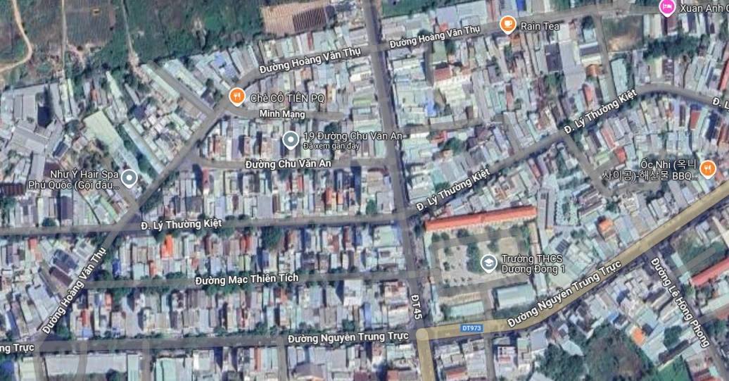 Đất mặt tiền đường lớn Chu Văn An – 110m² thổ cư – kinh doanh tốt