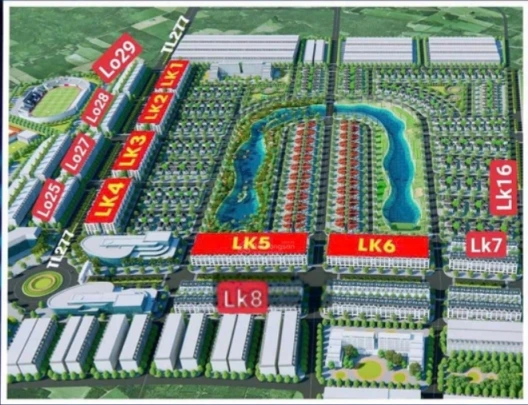 Bán Đất Nền LK4 phân khu Vườn Hồng ,Dự Án Nam Hồng Garden Từ Sơn, 50 triệu / m2, 144.6 m2, view đẹp