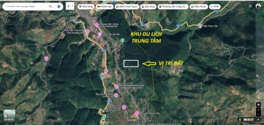 Bán Đất 3200m2 trung tâm thị trấn Trạm Tấu Giá 3.9 tỷ có sẵn 350m thổ cư
