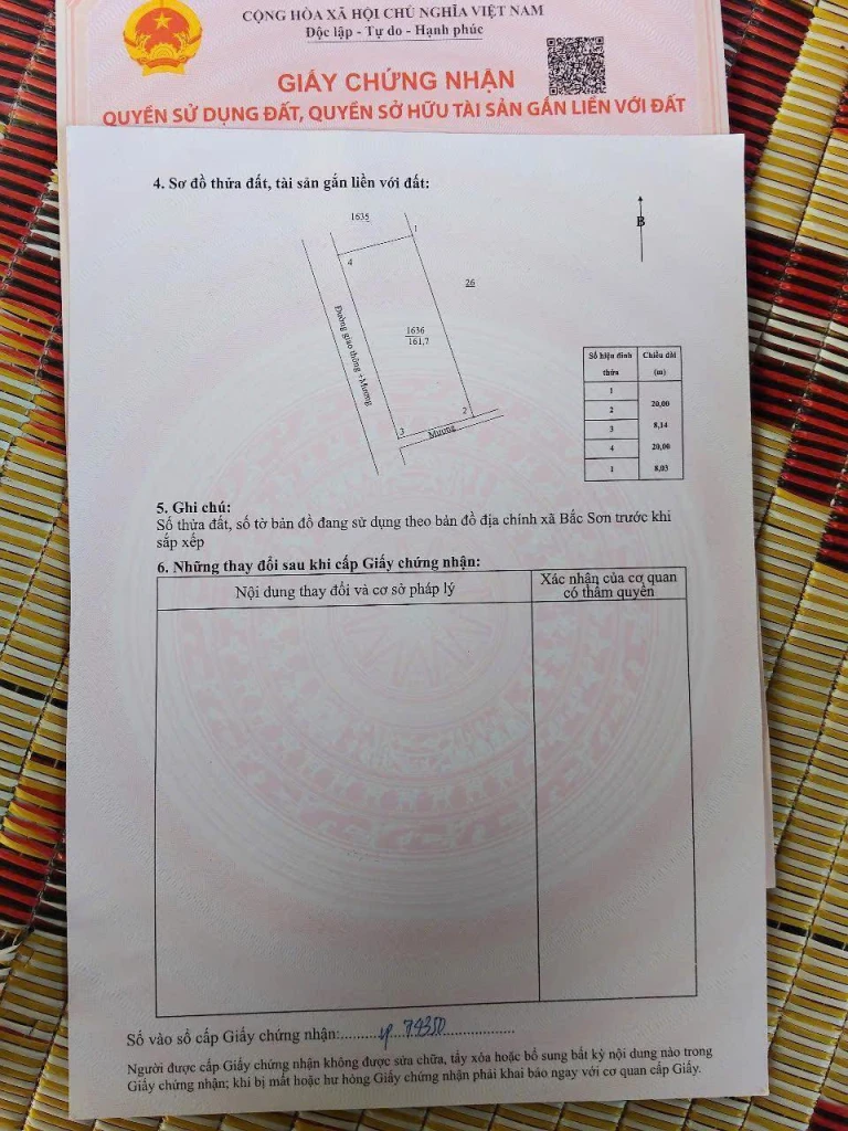 Bán đất lối 2 tỉnh lộ 3 xã lưu vĩnh sơn