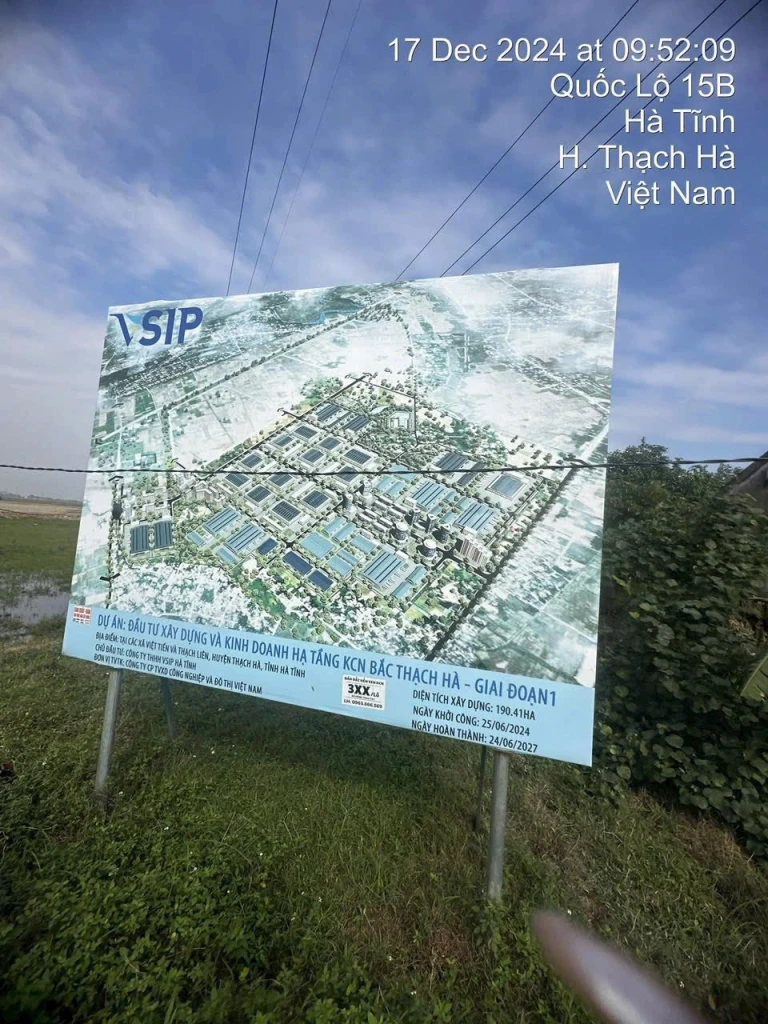 Giá nét cho nhà đầu tư .320m2 mặt tiền ql 15b gần cf phố mới .