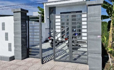 NHÀ VƯỜN MINI MỚI XÂY KIÊN CỐ