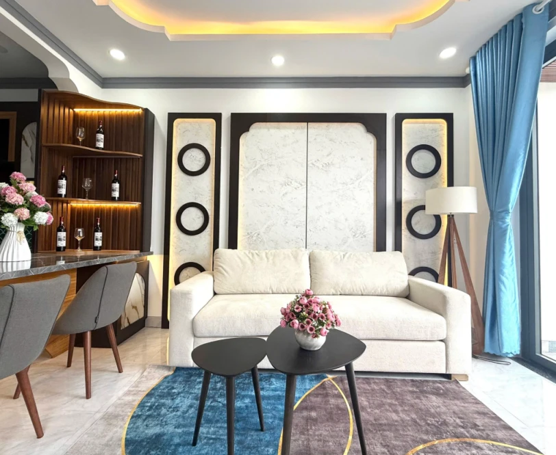 BÁN CĂN NHÀ MÊ MẶT TIỀN KINH DOANH BUÔN BÁN 181 ĐƯỜNG QUANG TRUNG FULL NỘI THẤT