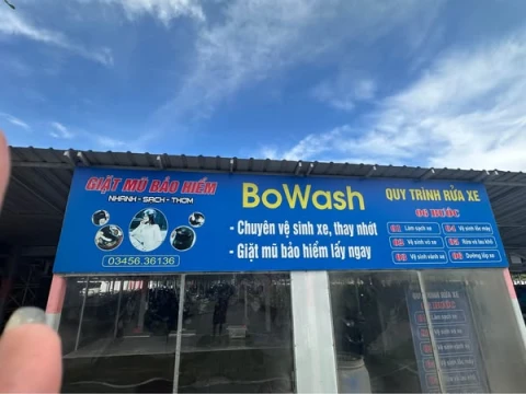Mình muốn sang nhượng tiệm rửa xe vs giặt mũ bảo hiểm nằm bên trong nhà xe Go ( Bigc) .