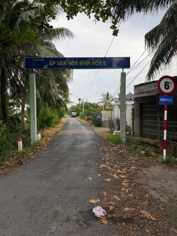 Bán đất song bình chợ gạo