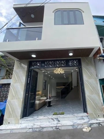 Nhà hẻm 242 Bà Hom, P13, Quận 6