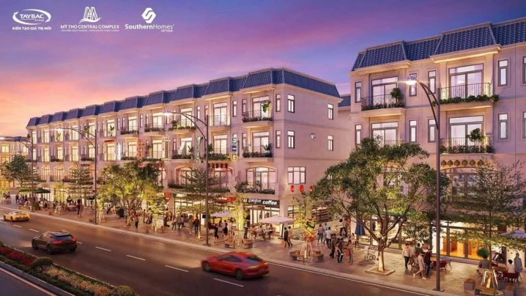 Chính thức nhận booking(giữ chỗ) cho 73 căn SHOPHOUSE AEON MỸ THO đẳng cấp thời thượng.