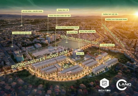 Chính thức mở bán dự án Bích Sơn Central Point - Trung tâm Việt Yên -Bắc Ninh
