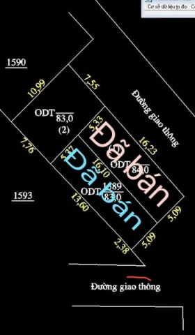Chính chủ gửi bán lô đất vuông như bánh trưng