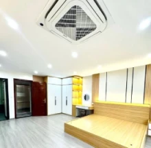 Đền lừ, 55m2 x 7 Tầng - Gara Ô tô - Ngõ Oto Tránh - Kinh Doanh Văn Phòng - Sát Hồ Đền Lừ.