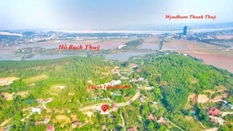 ✅433m2 mặt đường Asphalt thị trấn Giáp Thanh Lâm resort