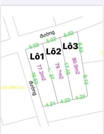 CHÍNH CHỦ BÁN ĐẤT LỘ BAO – TIÊN DU, BẮC NINH – ĐƯỜNG Ô TÔ TRÁNH – PHÁP LÝ CHUẨN