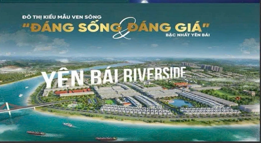 Mở bán đợt 1 GIÁ  tại f0 dự án yên bái RIVERSIDE  TỪ 4ty/căn