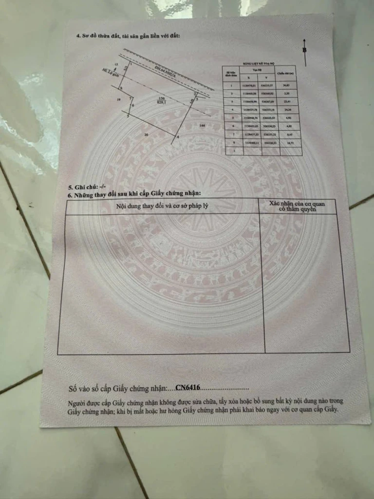 Chủ gởi bán thừa đất