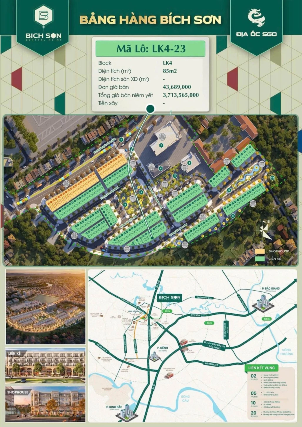 Liền kề , chung cư Danko Riverside em có mấy căn chính chủ , giá tốt cần ra hàng