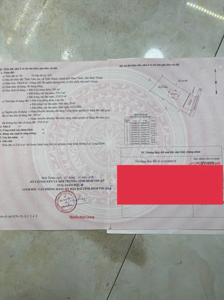 Mặt Tiền Lạc Long Quân - Tiến Thành - Phan Thiết - Bình Thuận