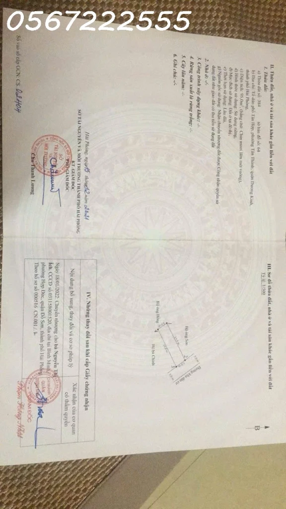 Bán đất Tân Thành, Dương Kinh - Đầu ngõ 199, vị trí cực đẹp - ZALO 0567 222 555