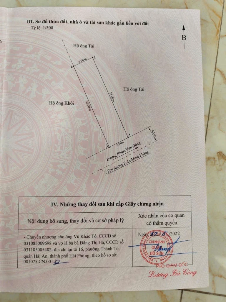 ĐẤT MẶT ĐƯỜNG TRẦN MINH THẮNG – QUÝ KIM  GIÁ 22.X TRIỆU/M²  LÔ LỚN HIẾM – VỊ TRÍ KINH DOANH  ZALO 0567 222 555