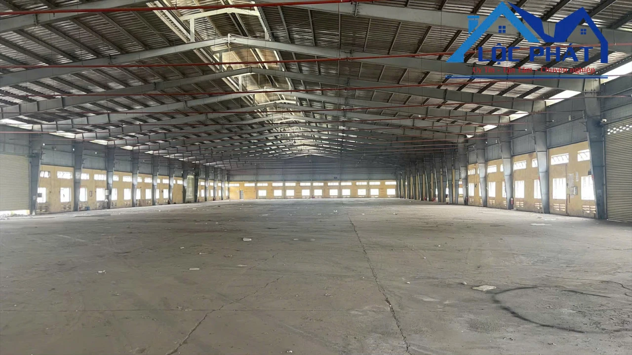 CHO THUÊ NHÀ XƯỞNG 13200m2 giá chỉ 1,1 tỷ Cụm CN Tân An, Vĩnh Cửu, Đồng Nai