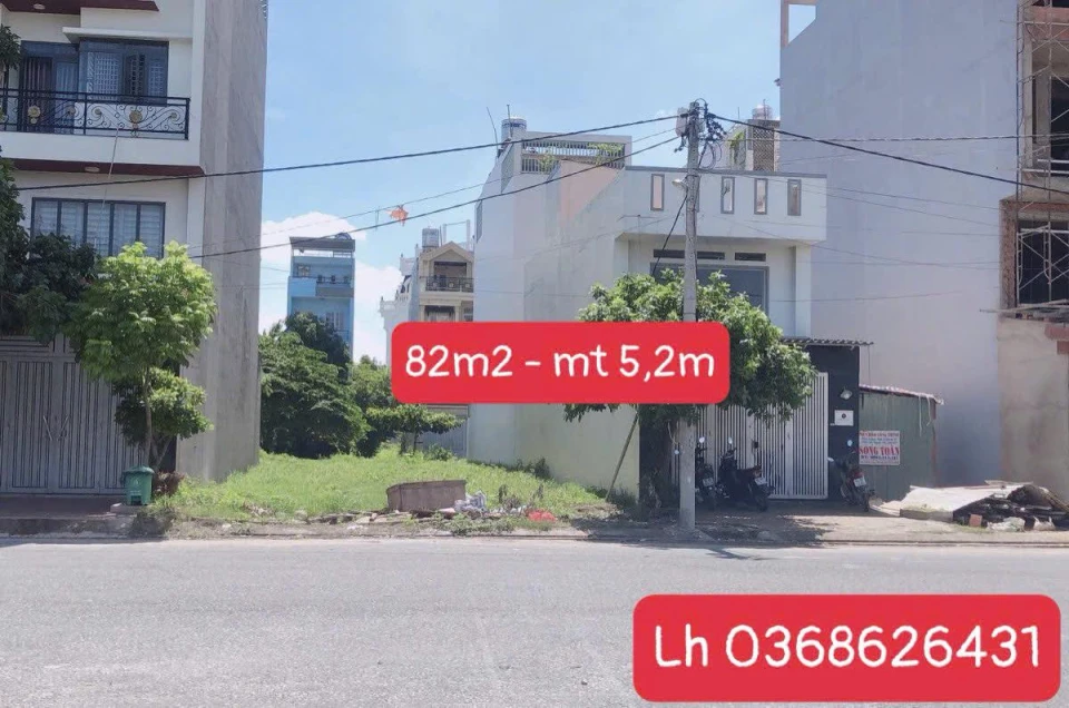 Chính chủ cần bán gấp mảnh đất 82m2 mặt tiền 5,2m