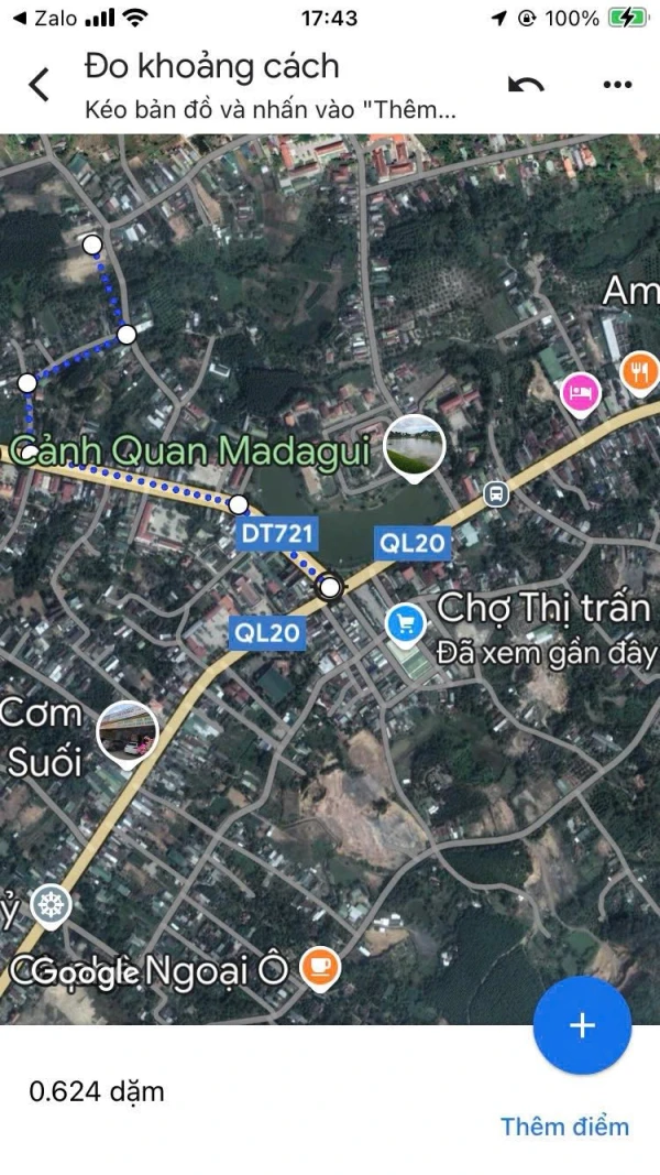 CC Cần bán gấp khu đất ngay TTHC Madagui mặt tiền đường Nguyễn Trãi