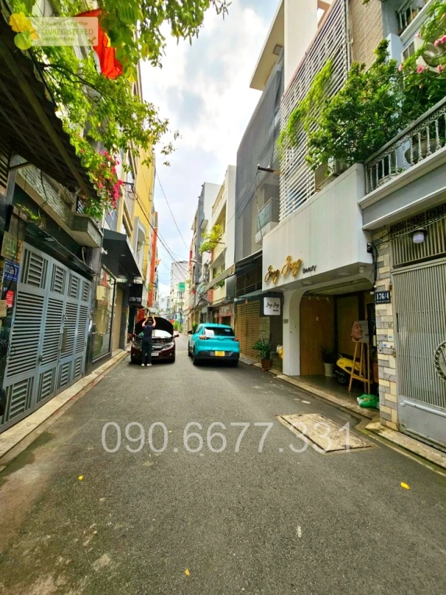 ‼️ Khu vip Hoàng Văn Thụ - Trần Huy Liệu - Sát bên mặt tiền - Hẻm nhựa ôtô tránh - 85m2 vuông vức - 1X tỷ
