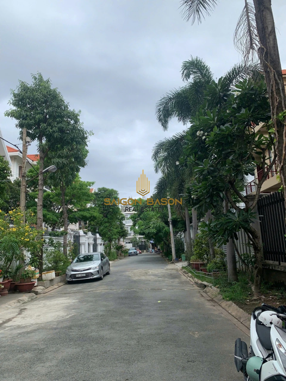 Biệt thự 295m² khu Hoa Hồng – nội khu bảo vệ 24/24, sân vườn rộng, giá 60 tỷ.