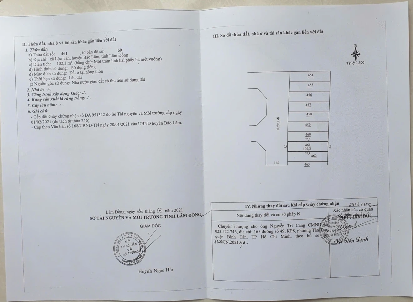 102m² Full thổ cư – Hạ tầng hoàn thiện – Khai thác ngay