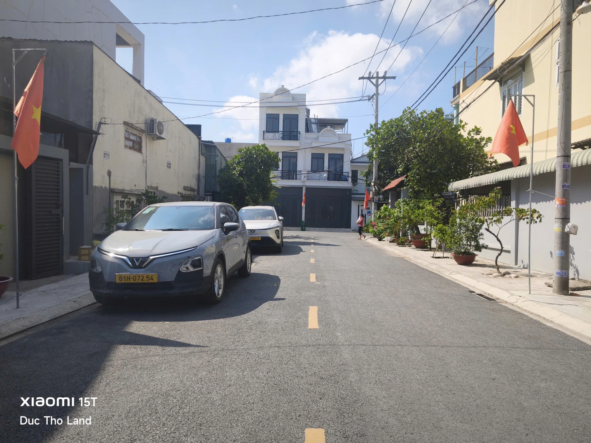 Bán lô đất đẹp đường nhựa 12m TX52 cạnh Sông mát mẻ, 5x23m full thổ cư giá 50tr/m2