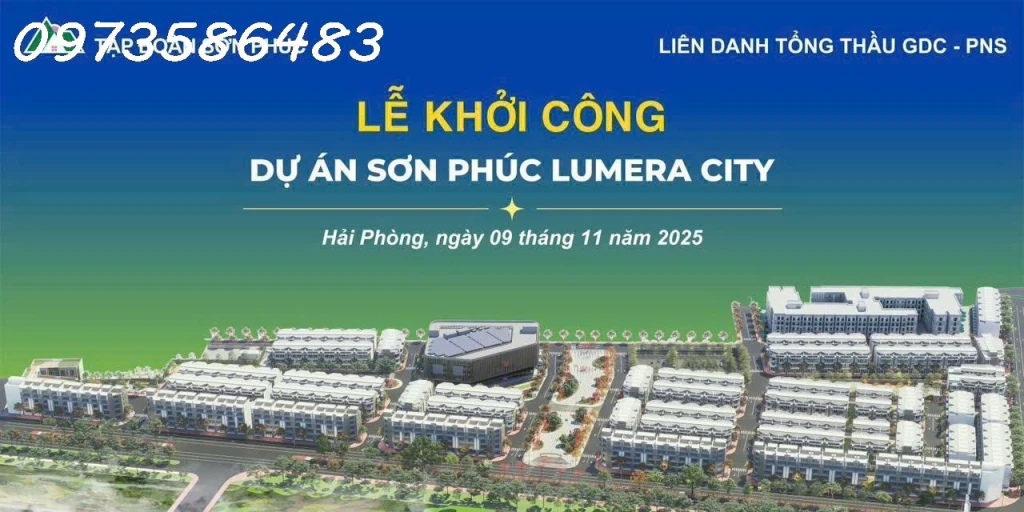 DỰ ÁN SƠN PHÚC LUMERA CITY HẢI PHÒNG  0973586483