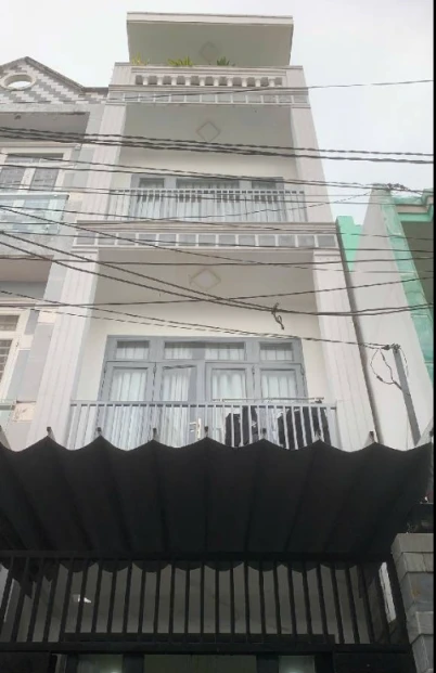 NHÀ MỚI – CHỈ XÁCH VALI VÀO Ở – GẦN CHỢ PHẠM THẾ HIỂN Q8 4 TẦNG – NỞ HẬU 6M – 58m2