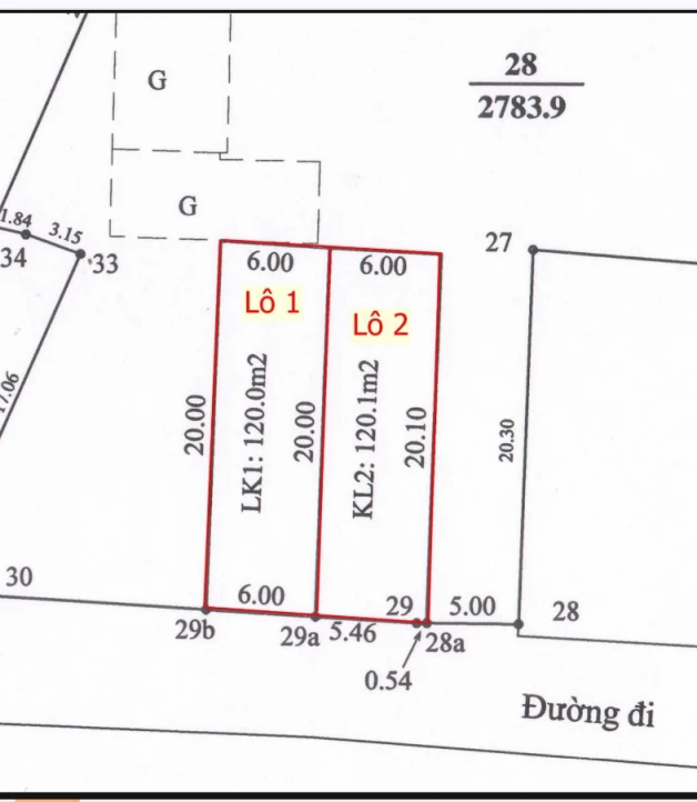 🔥 CHÍNH CHỦ BÁN 2 LÔ ĐẤT TRUNG TÂM – XUÂN KHANH (NAY LÀ TÙNG THIỆN) 🔥