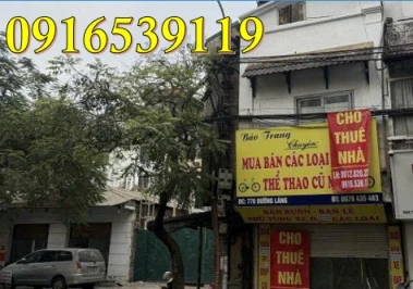 *Cho thuê nhà kinh doanh 3 tầng, MT 4m, tại 776 đường Láng, Hà Nội, 0916539119