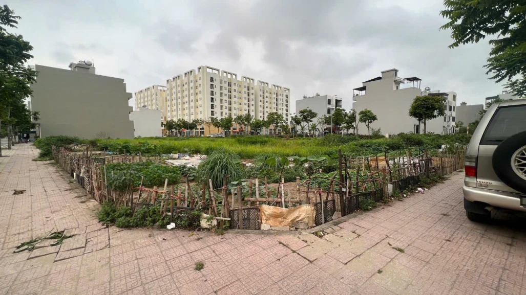 hàng hiếm bán đất lô góc đẹp rộng gần 130m2 ngay khu C - kdt Vũ Phúc sầm uất