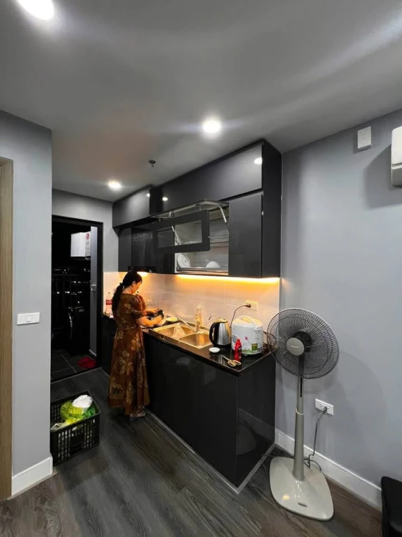 Chính chủ gửi bán Căn Góc Chung Cư Hoàng Huy - Lạch Tray diện tích rộng nhất 62m2 - 2 ngủ, 2 wc,chủ để lại gần như full nội thất.