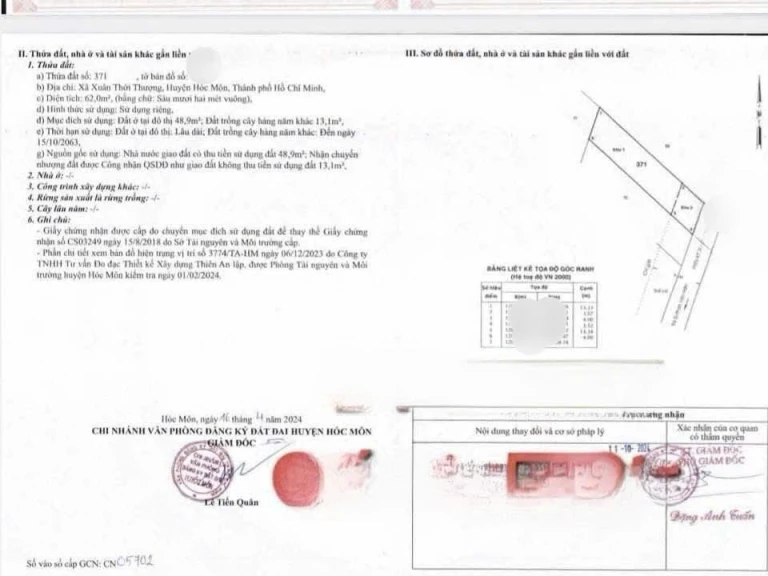 🚀 785tr ra gấp căn nhà cấp 4, đường ô tô, gần chợ Xuân Thới Thượng, sổ riêng, đang cho thuê sẵn