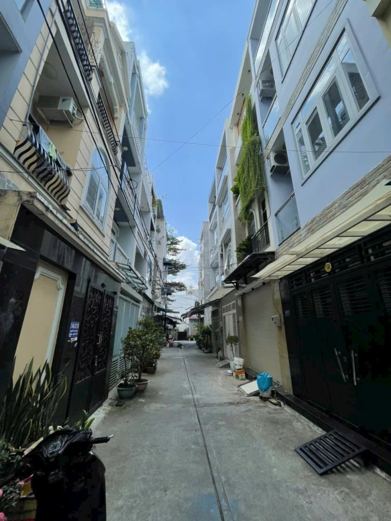BÁN NHÀ GÒ VẤP, HẺM XE HƠI NGUYỄN THÁI SƠN THÔNG LÊ LỢI, GẦN ĐHCN, 52M², 4 TẦNG, 7.6TỶ TL