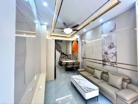 Nhà 4tầng hơn 6tỷ, đẹp long lanh, ngõ thông các ngả,ô tô đỗ cửa, thoáng trước sau.