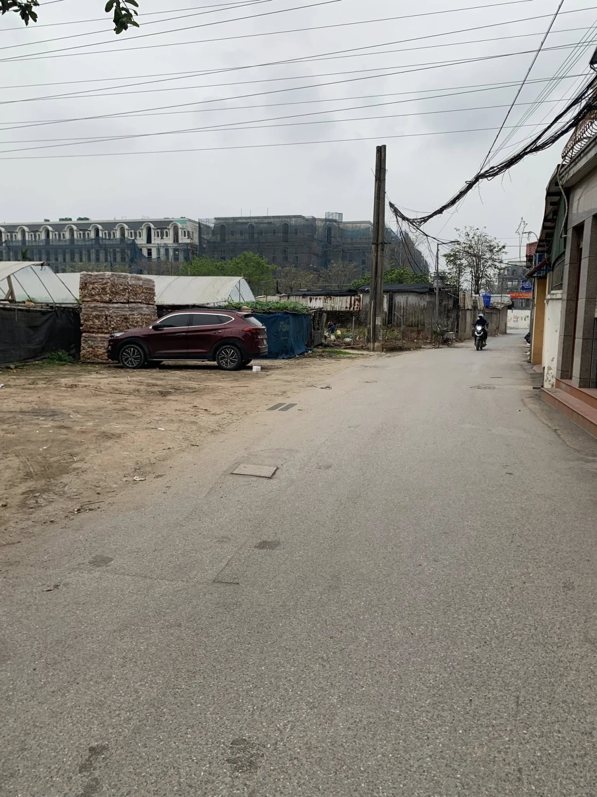 MẢNH ĐẤT NGÕ 409, AN DƯƠNG VƯƠNG, TÂY HỒ-Ô TÔ-KD: 99M, MT 7M, GIÁ 32,8 TỶ.