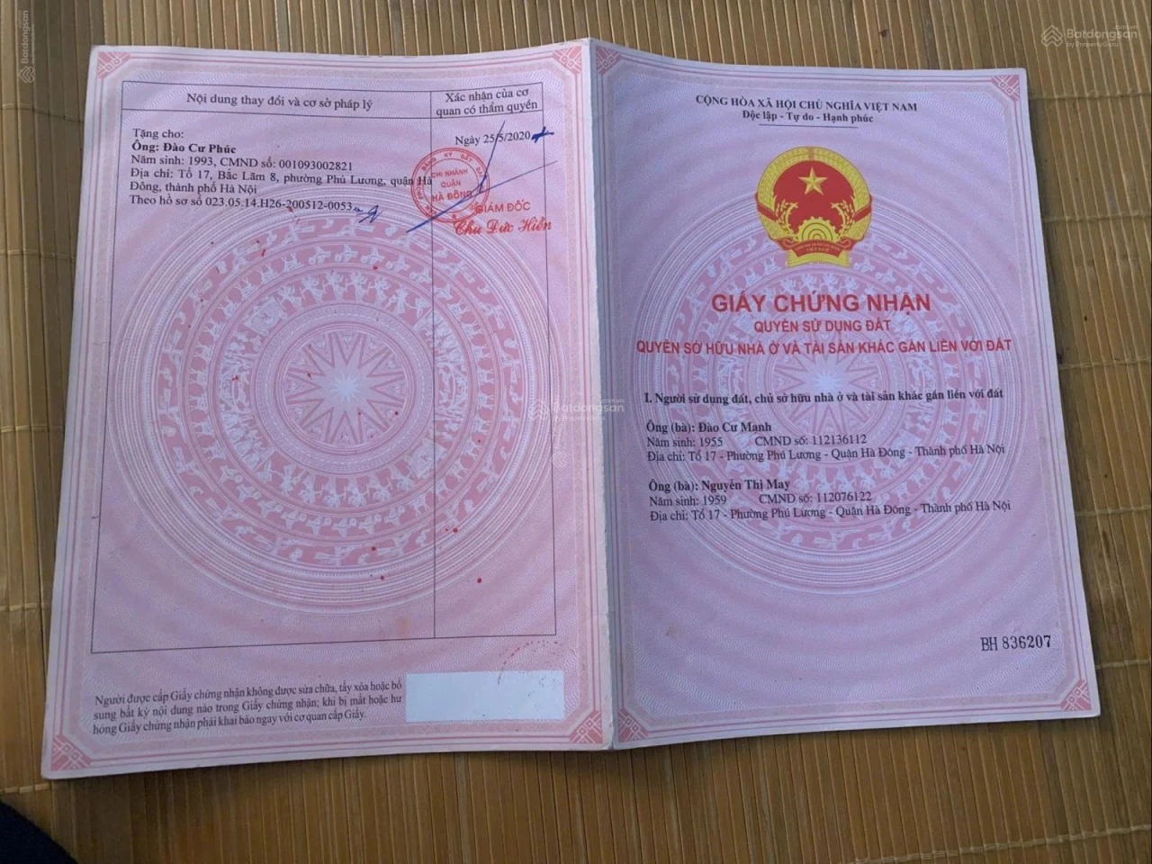 Bán nhà riêng tại Tổ dân phố Bắc Lãm 8, đường Thượng Mạo, Phú Lương, Hà Đông, 115 triệu/m2