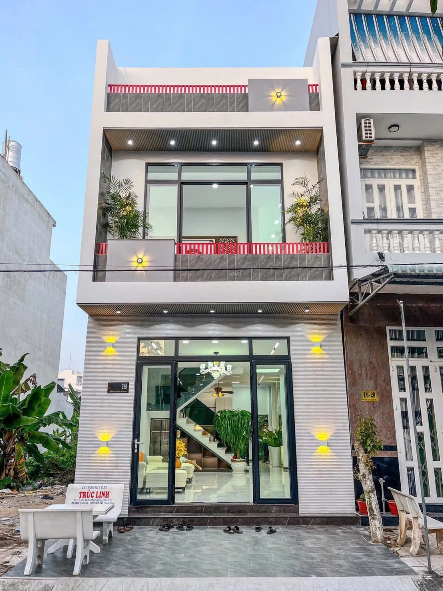 Nhà Phố Mới Xây Tại Lê Chí Dân - Thủ Dầu Một - Sổ Hồng Riêng - Hỗ Trợ Vay