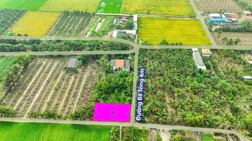 SỞ HỮU NGAY ĐẤT THỔ CƯ - GIÁ TỐT - Vị Trí Đắc Địa Tại BẾN LỨC – Ấp 4, An Thạnh – sát KDC Nam Long & Waterpoin