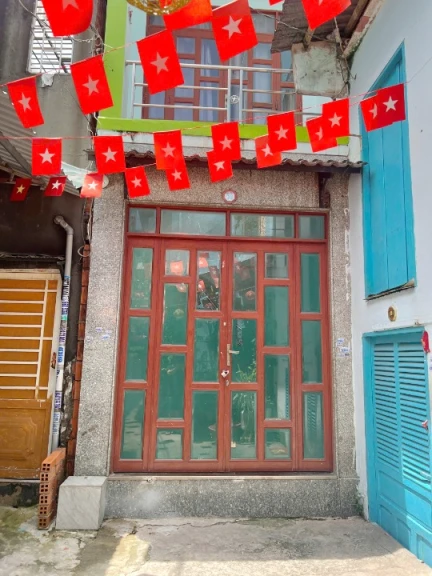 Nhà 3 tầng (4.1x14m NH 8.6m) hẻm thông đường Nguyễn Văn Luông P9Q6 . Giá 5.7 tỷ