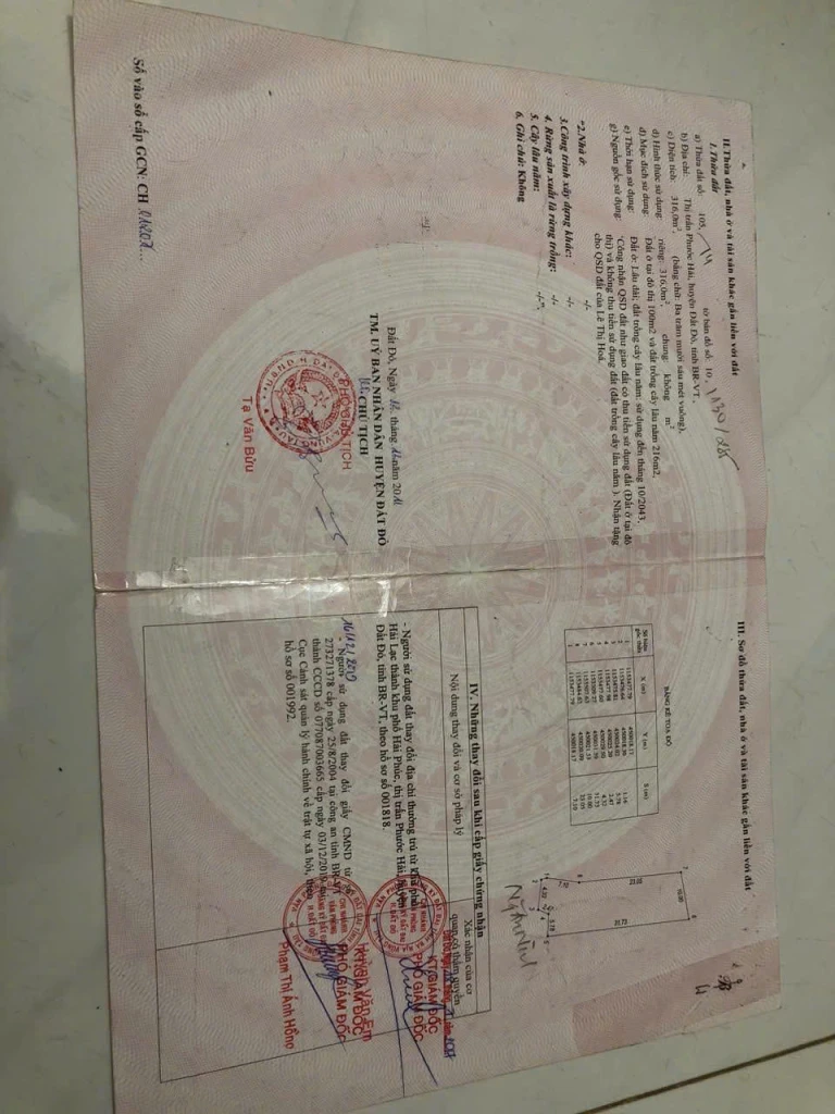 BÁN ĐẤT MẶT TIỀN NGUYỄN AN NINH – PHƯỚC HẢI – GẦN BIỂN – GIÁ TỐT ĐẦU TƯ