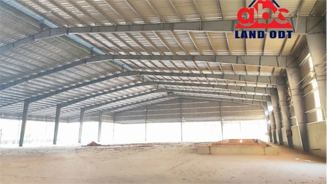 XN195 cho thuê xưởng sản xuất khung thép tiền chế, trống xưởng sẵn sàn bàn giao liền